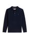 TOMMY HILFIGER Shirt 'Essential Regular Fit Long Sleeve' nachtblauw