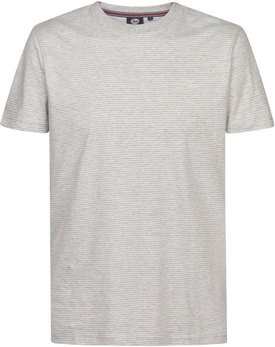 Petrol Industries Heren Jersey T-shirt Hierro Wit Maat XXL