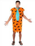 Rubie's De flintstones Flintstone kostuum, veelkleurig, standaard