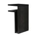 Maze F-shelf noire étagère f-shelf gauche