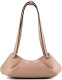 GUESS Amorette Shoulder Satchel Schoudertas Beige Taupe