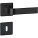 Hermat béquille EVOLUTION en acier inox, BB - Porte de chambre noir mat