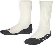 FALKE Active Warm dik ademend wol functioneel materiaal sokken kinderen wit - maat 27-30