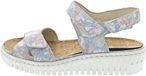 Waldläufer Waldlaufer Dames Sandalen Pastel Kleuren Maat 42