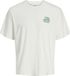 JACK&JONES Jongens T-shirt met ronde hals van katoen, maat 140, wit
