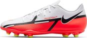 Nike Phantom GT2 Club FG/MG Sportschoenen Unisex - Wit/Roze/Zwart/Geel - Maat 44