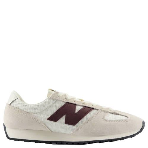 New Balance 471 mesh sneakers - ecru/donkerrood
