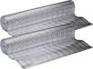 Kinzo film isolante pour radiateur - 2x - 250 x 50 cm - aluminium - film isolant économe en énergie
