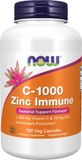 NOW Foods C-1000 Zinc Immune - 90 v-caps