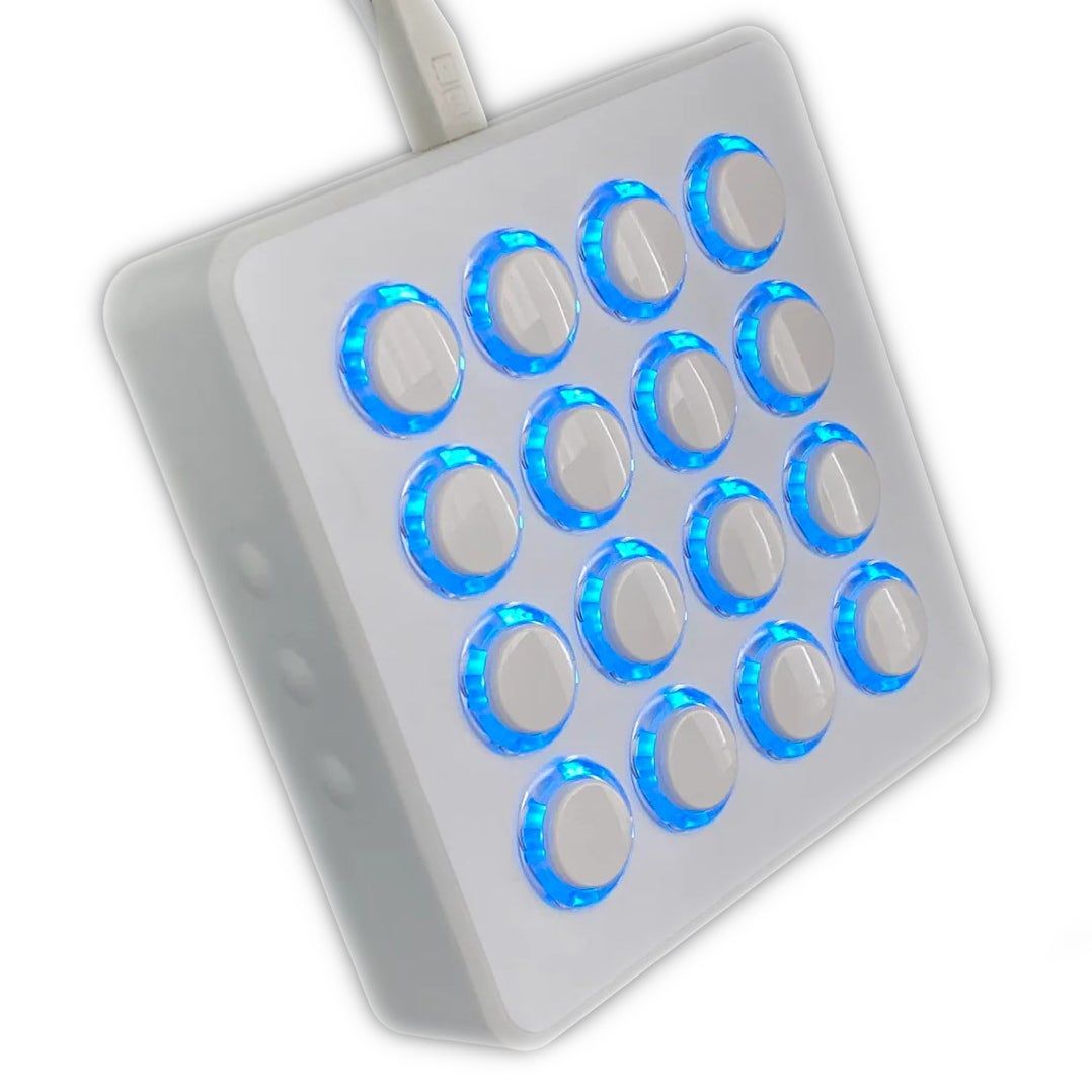 Dj TechTools Midi Fighter Spectra White button-controller