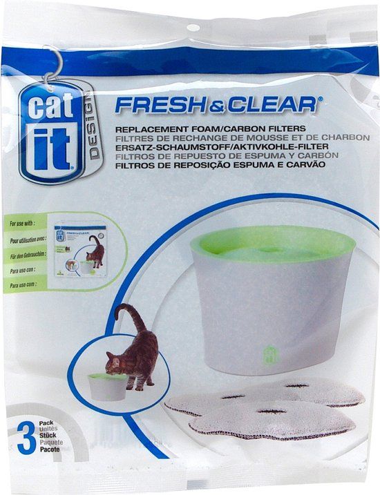 Catit Drinkfonteinfilters 3 stuks