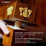 Outhere BIS Records Ronald Brautigam - Mozart: Piano Concertos Nos. 8, 11 & 13 (SACD)