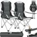 Tectake Ensemble de 2 chaises de camping