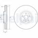 DELPHI Disques de frein pour JAGUAR: XF, F Pace, I Pace, XE & LAND ROVER: Range Rover (Ref: BG9178C)