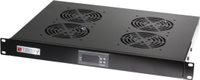 4 Techly 4 Fan Unit for Rack 19" Zwart