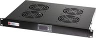 4 Techly 4 Fan Unit for Rack 19" Zwart
