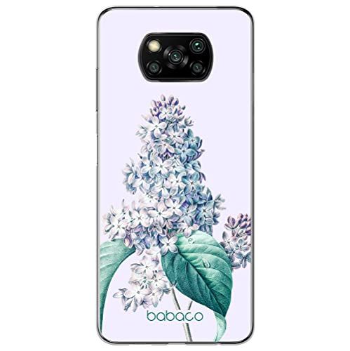 ERT GROUP mobiele telefoonhoesje voor Xiaomi POCOPHONE X3 - Babaco Flowers 024