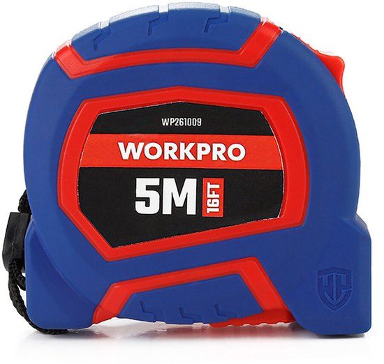 WorkPro Rolmaat 5 m Nylon