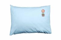 Bona Basics Decoratieve kussenhoes Lichtblauw 50x35 cm