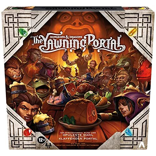 Hasbro Gaming Dungeons & Dragons: The Yawning Portal, D&D Strategie Bordspel voor 1-4 spelers, vanaf 12 jaar, Duitse versie
