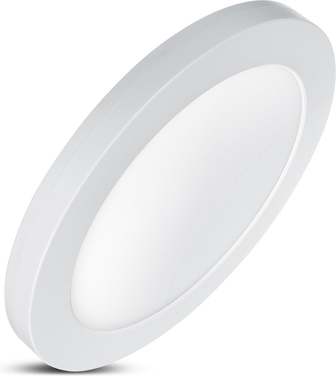 led4u LED-plafondpaneel 6in1 verborgen opbouw slank 30W 3 kleuren (WW, NW, CW) LD132 ingebouwde voeding