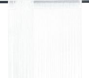 vidaXL Draadgordijnen 2 st 140x250 cm wit