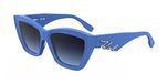 Karl Lagerfeld KL6179S Sky blue Cat Eye Zonnebril Vrouwen