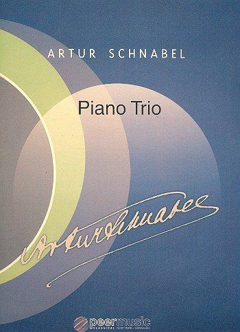 Peermusic Classical GmbH Piano Trio: voor viool, vioolcello en piano score en onderdelen