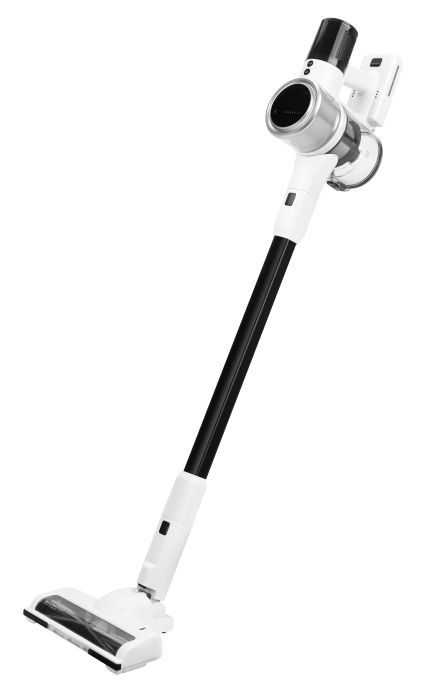 Emerio Merkloos Emerio UVC-129496 steelstofzuiger & elektrische bezem Batterij/Accu Droog HEPA Zakloos 0,8 l 220 W Zwart, Wit 2 Ah