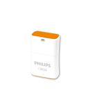 Philips Pico USB flash drive 128 GB USB Type-A 2.0 Oranje, Wit