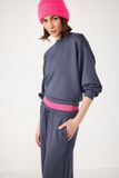 No Matter What sweat ras du cou en coton Anthracite S