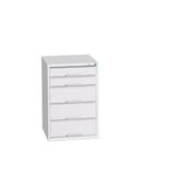 Bott Verso Schuifladenkast | 525x550x800mm | 5 Laden | RAL 7035