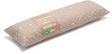 Zijslaapkussen ASE Spolka Akcyjna Zijslaapkussen 40x145 cm afneembare hoes – ergonomisch lichaamskussen body pillow voor zijslapers Bouclé zacht ademend vormvast – OEKO-TEX gecertificeerd Beige met witte sterren