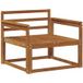 Vidaxl Canapé d'extérieur en bois d'acacia massif naturel