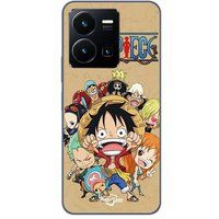 Vivo Coque Pour Vivo Y35 4G Manga animé One Piece Straw Hat Crew