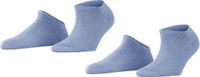 Esprit Uni 2-Pack Sneakersokken Dames Blauw - Maat 39-42