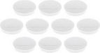 Magnetoplan Magneet Discofix Standard (Ø x h) 30 mm x 8 mm Rond Wit 10 stuk(s)