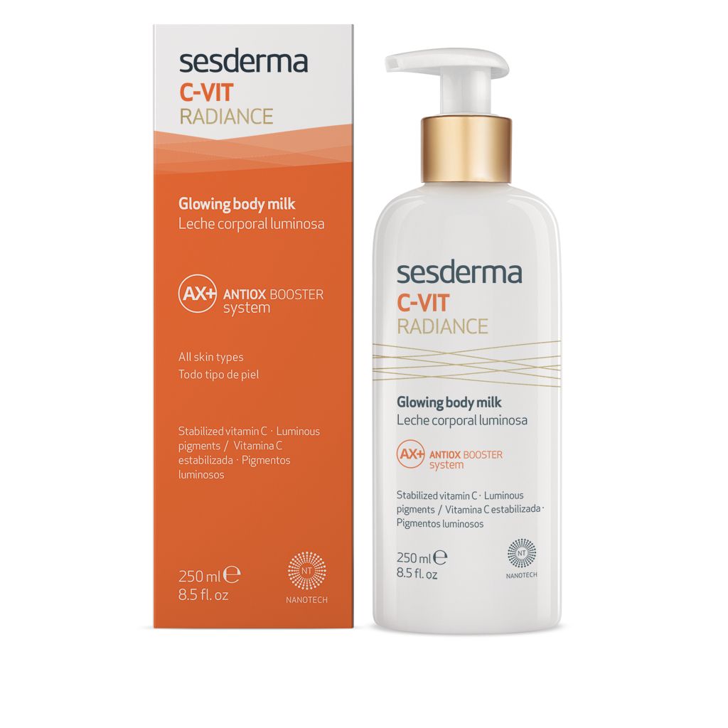 Sesderma C-VIT Radiance Milk - 250 ml - Moisturizing - Universal Skin