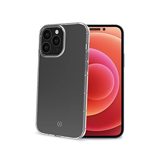 Celly Hexagel Siliconen hoesje - Geschikt voor Apple iPhone 14 Pro - TPU Back Cover - Transparant