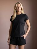 Sjeng Sport SOMMER T-shirt Femme - T-shirt de tennis Femme - Noir - Taille : M