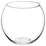 Atmosphera bloemenvaas Jersey - Ronde Bol model - transparant - glas - 18 x 19 cm