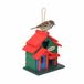 Relaxdays Vogelhuis - 20x21x13,5 cm - Gekleurd