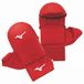 Mizuno gants de karaté doigts longs rouge S