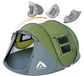 4 Persoon Gemakkelijk Pop Up Tent Waterdichte Automatische Setup 2 Deuren-Instant Familie Tenten voor Camping Wandelen & Reizen