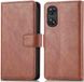iMoshion Bookcase hoesje voor Oppo Reno 8T 4G - Bruin - Met pasjeshouder