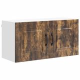 vidaXL Vaatwasserpaneel Kalmar Rook Eiken 80 x 31 x 40 cm