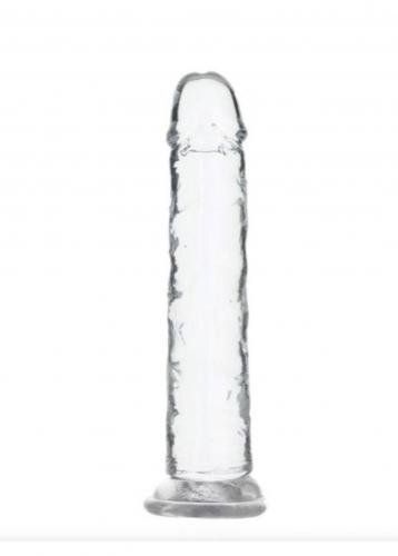 Addiction Crystal - Transparante Dildo - 18 cm