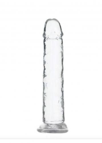 Crystal Addiction Transparante Dildo - 18 cm