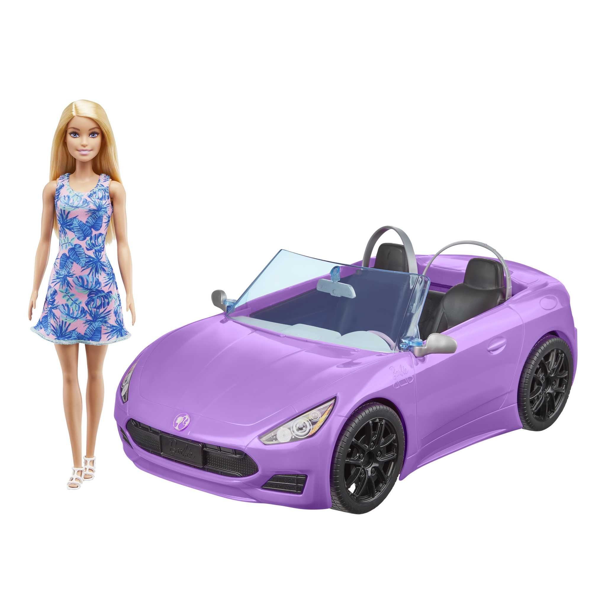 Barbie Mattel Barbie Pop & Purple Convertible Car HBY29 - 3+ Years