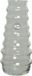 Decoris Moderne Glazen Bloemenvaas - 13 x 30 cm - Transparant - Design
